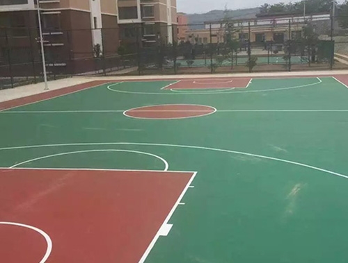 硅PU篮球场