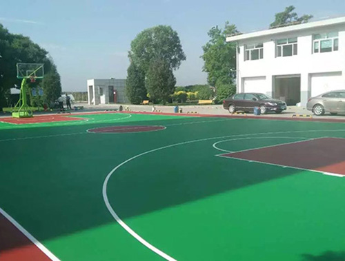 大连硅PU篮球场